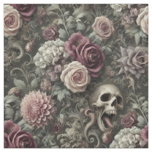 Rozen oogsten – Gothic Statement Tegel Stof