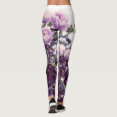 Rozen op bijkantoren leggings (Achterkant)
