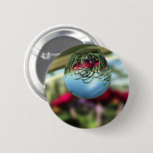 Rozen op de Button Raindrops (Voorkant /achterkant)