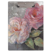 Rozen op grijs klembord (Voorkant)