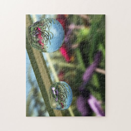 Rozen op Raindrops Puzzle Legpuzzel (Verticaal)