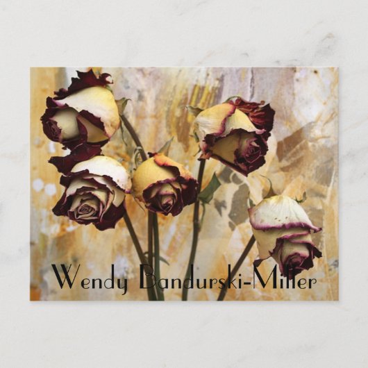 ROZEN OPNIEUW DROMEN BRIEFKAART (Voorkant)