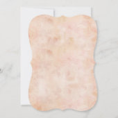  Rozen Oud papieren huwelijk uitnodigen Kaart (Achterkant)