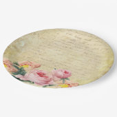  Rozen Papieren Bordje (Gekanteld)