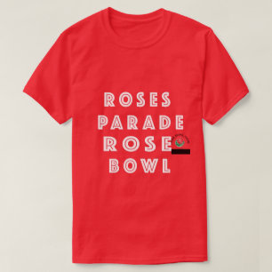 rozen parade en rozen kom t-shirt