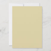 Rozen Parchment Wedding Kaart (Achterkant)