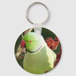 Rozen parkiet sleutelhanger