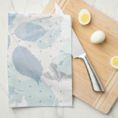 Rozen pastel theedoek (Quarter Fold)
