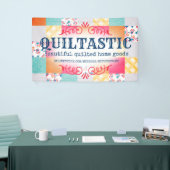 Rozen Patchwork Quilt Craft show Booth Spandoek (Beurs)