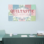 rozen patchwork quilt craft show spandoek (Beurs)