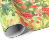 Rozen patroon cadeaupapier (Rol Hoek)