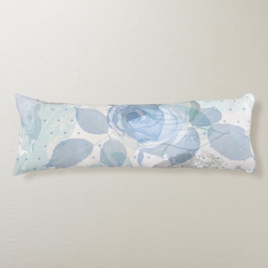 Rozen patroon luxeontwerp lichaamskussen (Voorkant)