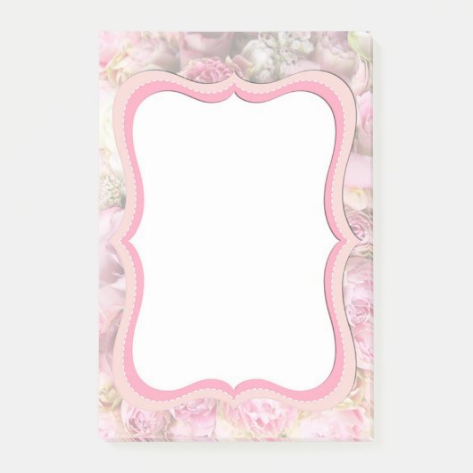 Rozen Post-it® Notes (Voorkant)