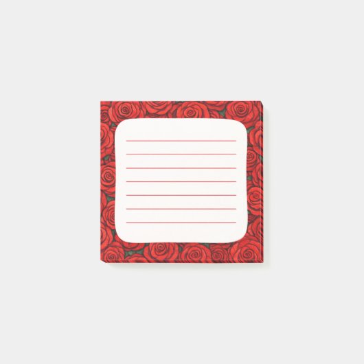 Rozen Post-it® Notes (Voorkant)
