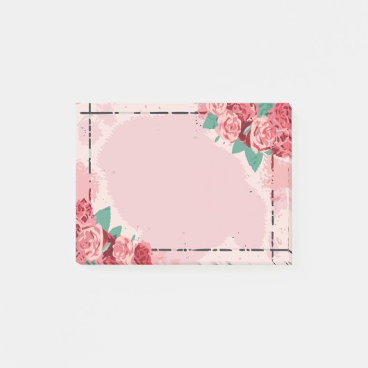 Rozen Post-it® Notes (Voorkant)