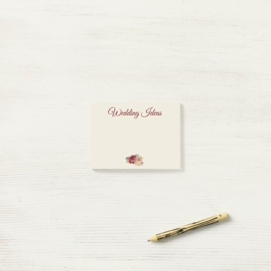  rozen post-it® notes (Op bureau)