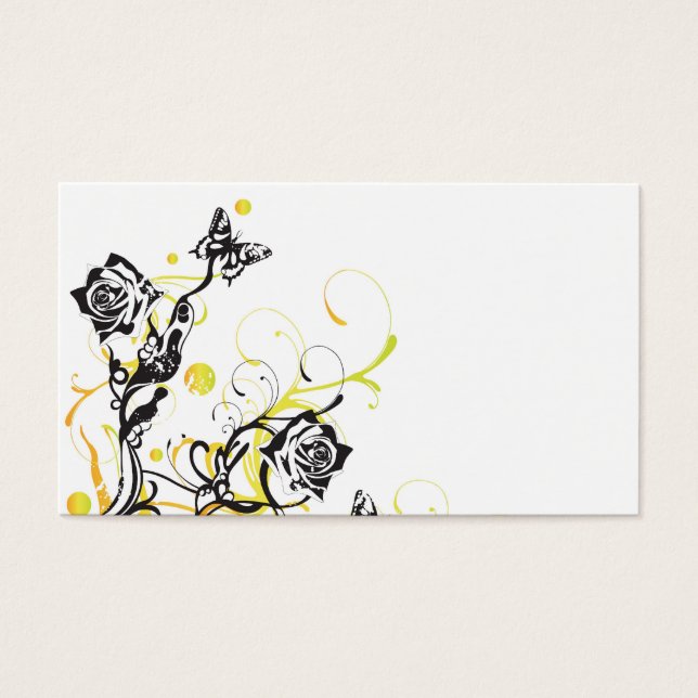 Rozen-profielkaart Visitekaartje (Voorkant)