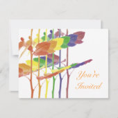 Rozen Regenboog Kaart (Voorkant)