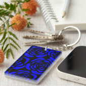 rozen retro sleutelhanger (Voorkant Rechts)