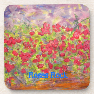 Rozen Rock Bier Onderzetter