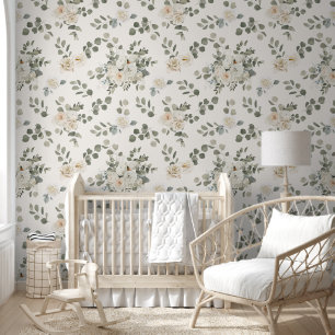 Rozen, romantische bloemen behang