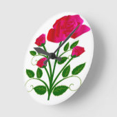 ROZEN RONDE KLOK (Hoek)