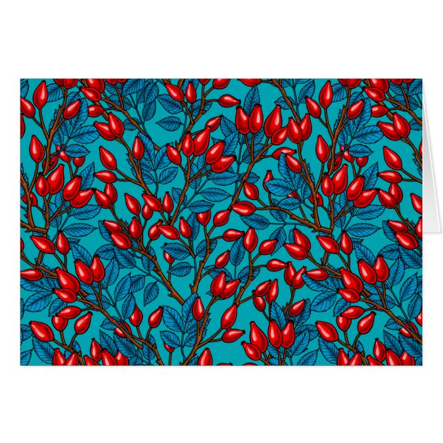 Rozen, rood en blauw (Voorkant Horizontaal)