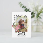 Rozen Roze en Rood sparen het Briefkaart van de Fo (Staand voorkant)