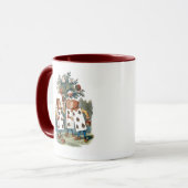 Rozen schilderen - Alice in Wonderland Mok (Voorkant links)