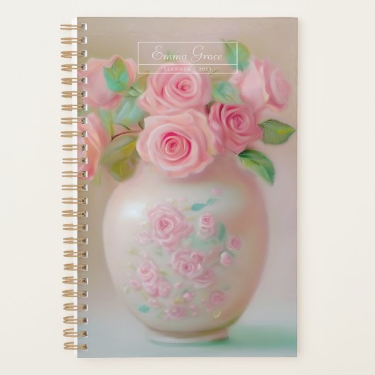 Rozen Schilderplanner Planner (Voorkant)
