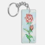 Rozen Sleutelhanger (Voorkant Links)