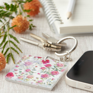 Rozen Sleutelhanger