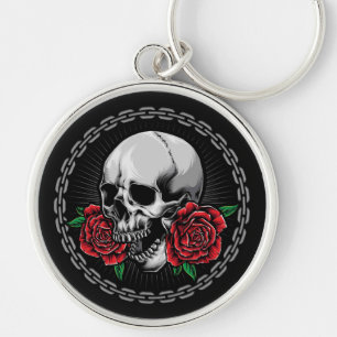 Rozen Sleutelhanger