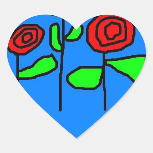 Rozen stickers (Voorkant)