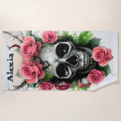 Rozen Strandlaken (Voorkant)