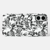 Rozen tekenen Case-Mate iPhone case (Achterkant (horizontaal))