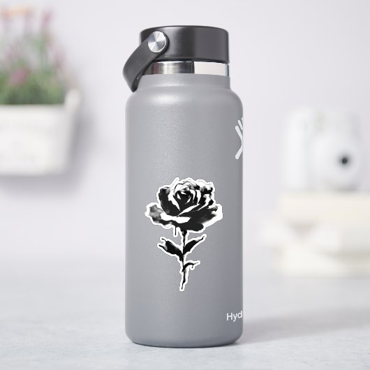 ROZEN TEKENING STICKER (HydroFlask)