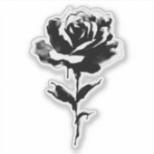 ROZEN TEKENING STICKER (Voorkant)