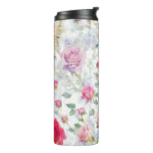 Rozen Thermosbeker (Gedraaid links)