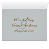  rozen trouwtafel (Binnen Horizontaal (Onder))