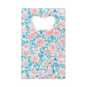 Rozen tuin 2 kredietkaart flessenopener (Achterkant)