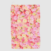 Rozen tuin golfhanddoek (Voorkant)