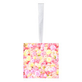 Rozen tuin kubus ornament (Rechts)