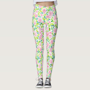 Rozen tuin leggings