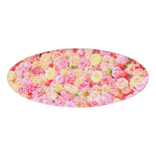 Rozen tuin naambadge