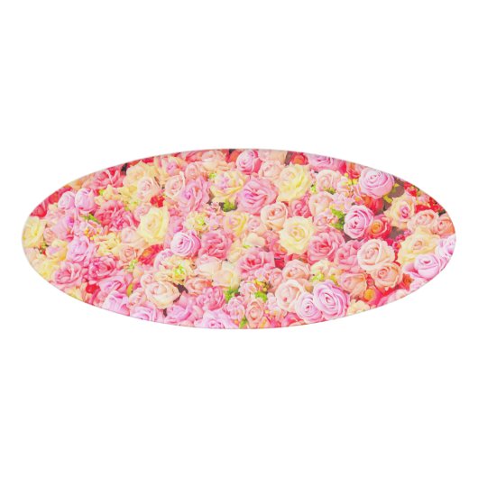 Rozen tuin naambadge (Voorkant)