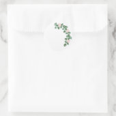 Rozen tuin ronde sticker (Tas)