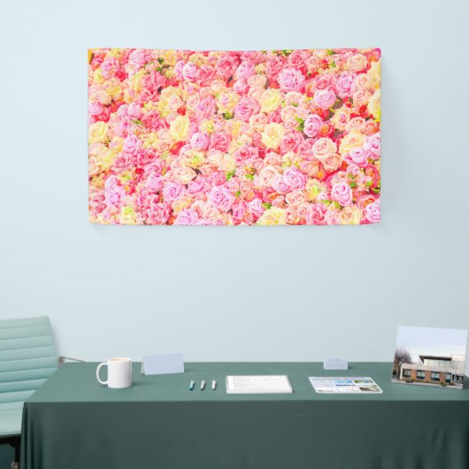 Rozen tuin spandoek (Beurs)