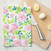 Rozen tuin theedoek (Quarter Fold)