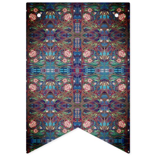 Rozen tuin vlaggetjes (Tweede vlag)